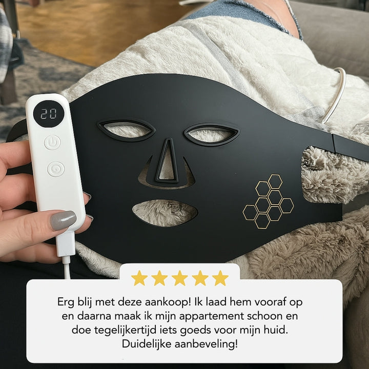 LED Facial Mask For Skin Glow