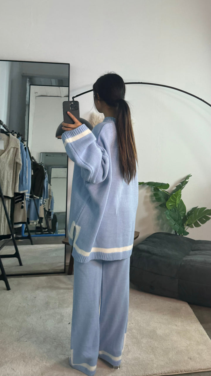 Noimie - Contrast Hem Lounge Set