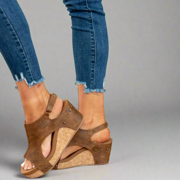 Handcrafted orthopedic sandals