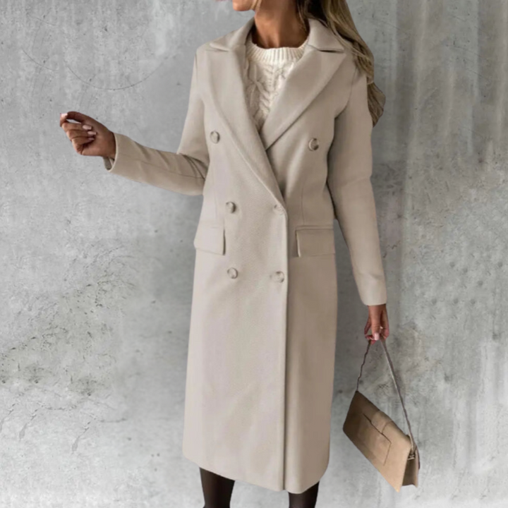 Genevieve - Timeless Double-Breasted Coat