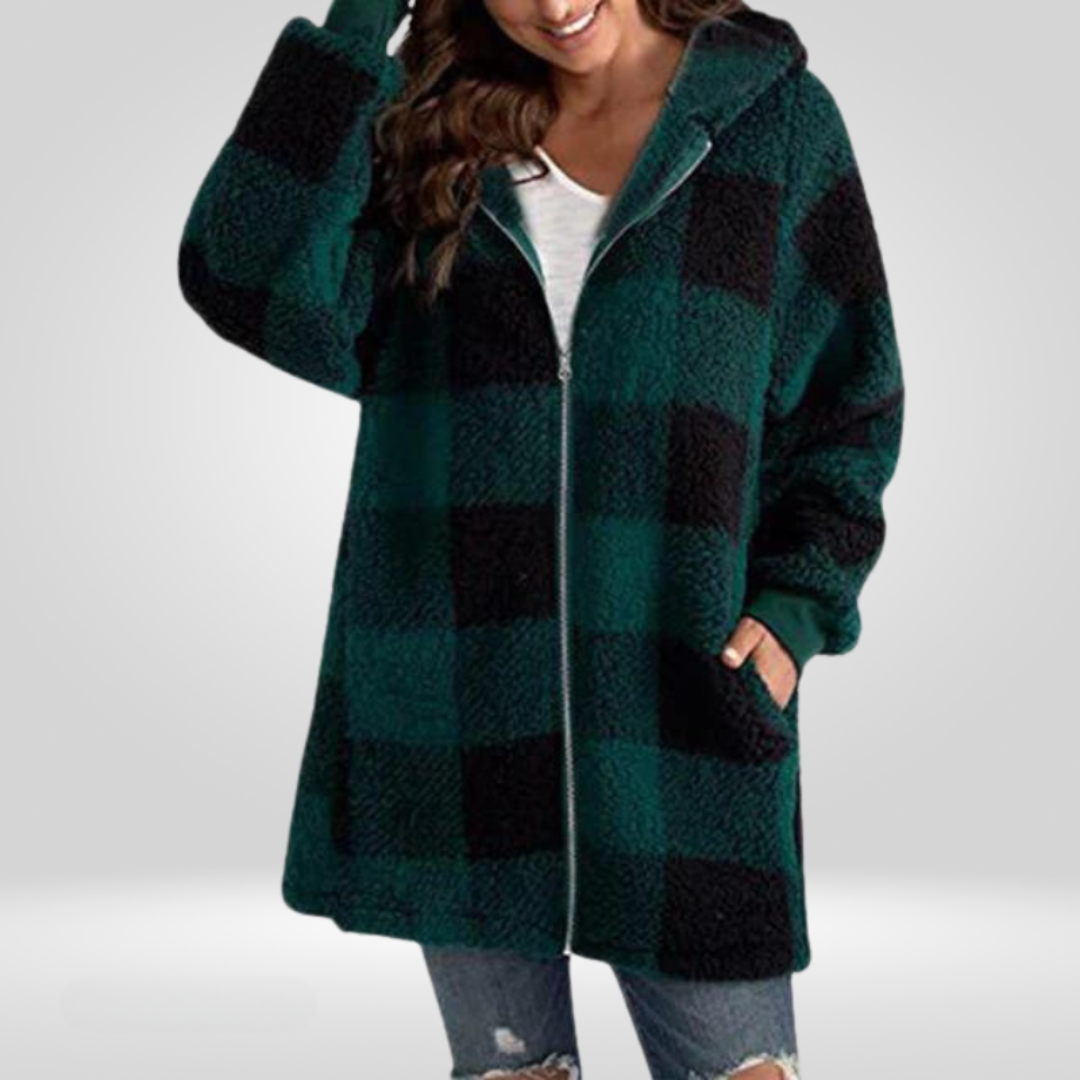 Essa - Relaxed Plaid Jacket