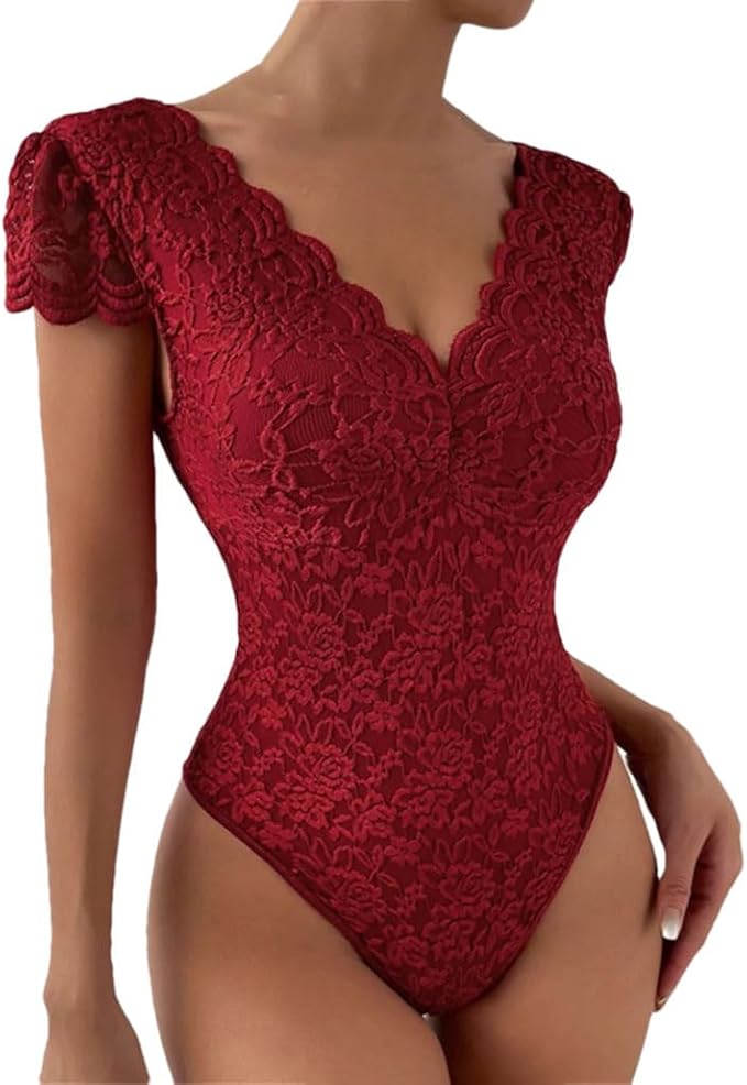 Nivori | Lace V-Hals Body