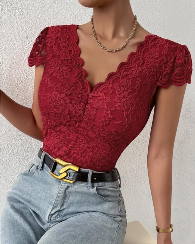 Nivori | Lace V-Hals Body