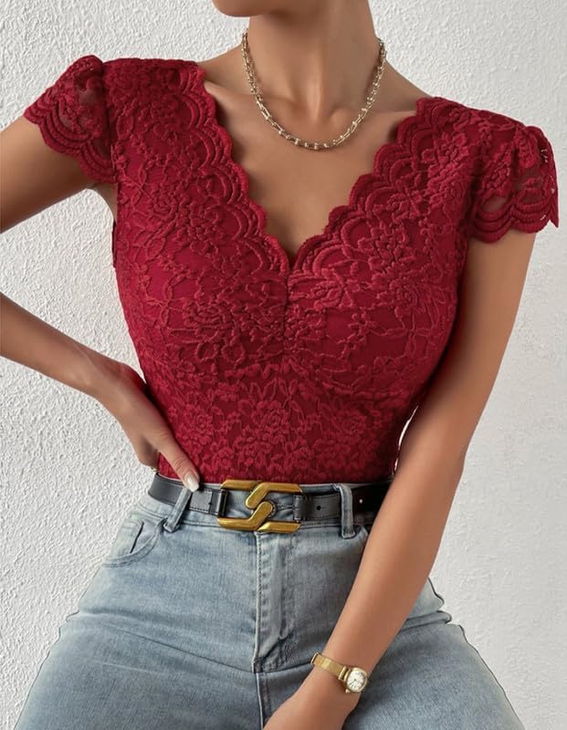 Nivori | Lace V-Hals Body