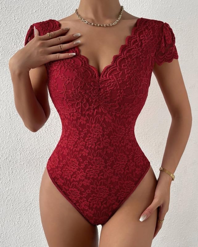 Nivori | Lace V-Hals Body