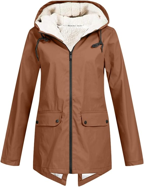 Claira - Hooded Zipper Jacket