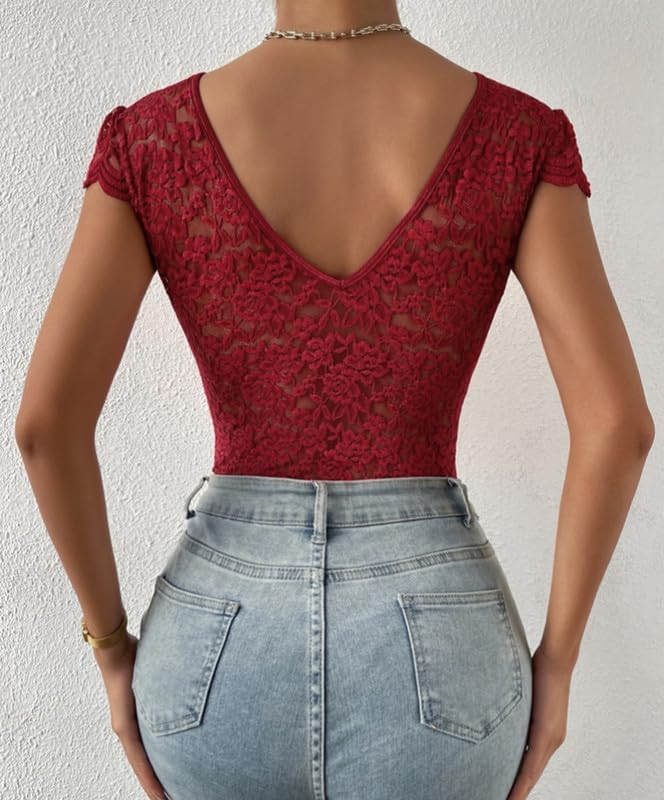 Nivori | Lace V-Hals Body