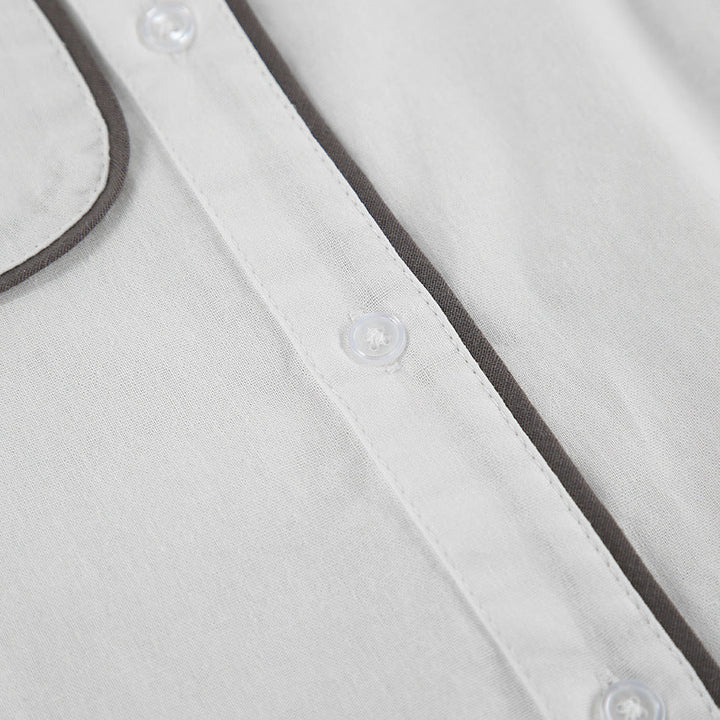 Marian - Belted Button-Up Set