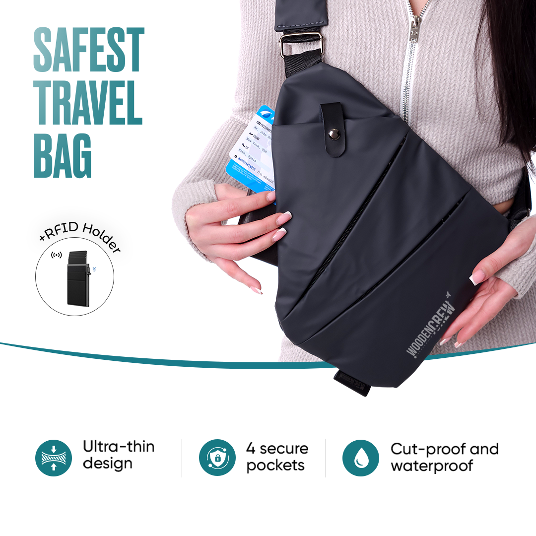 WoodenCrew™ Anti-Theft Bag
