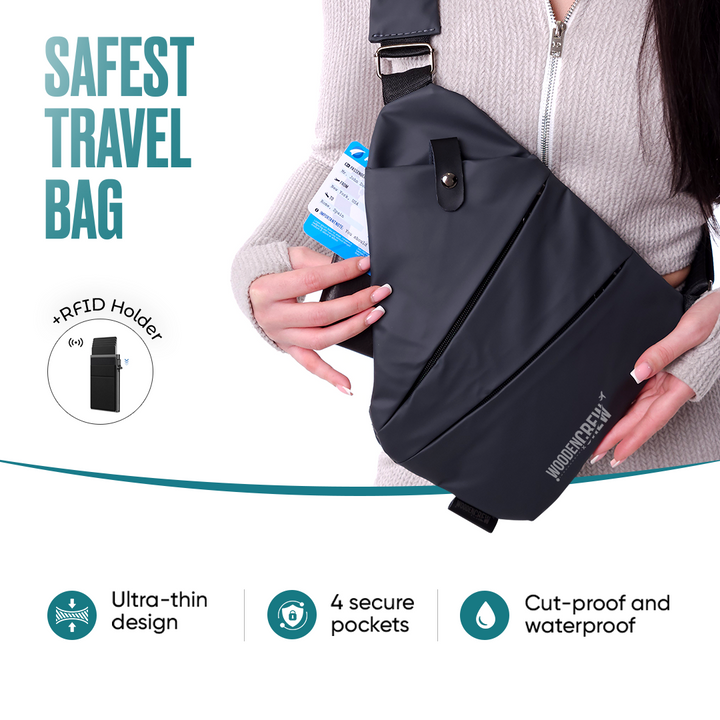WoodenCrew™ Anti-Theft Bag