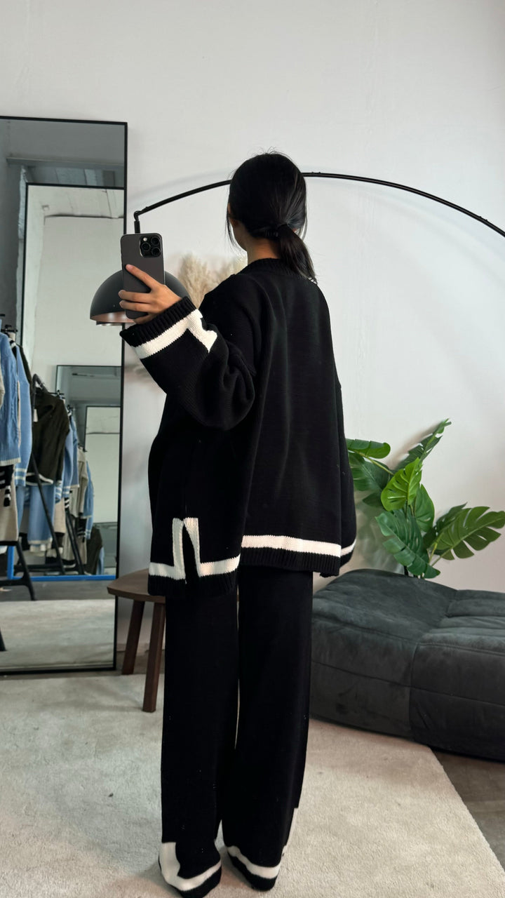 Noimie - Contrast Hem Lounge Set