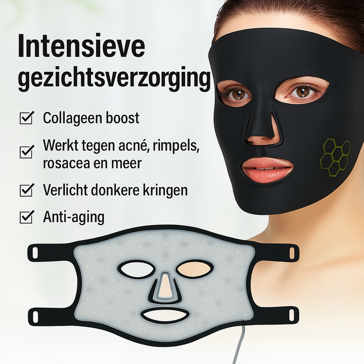LED Facial Mask For Skin Glow