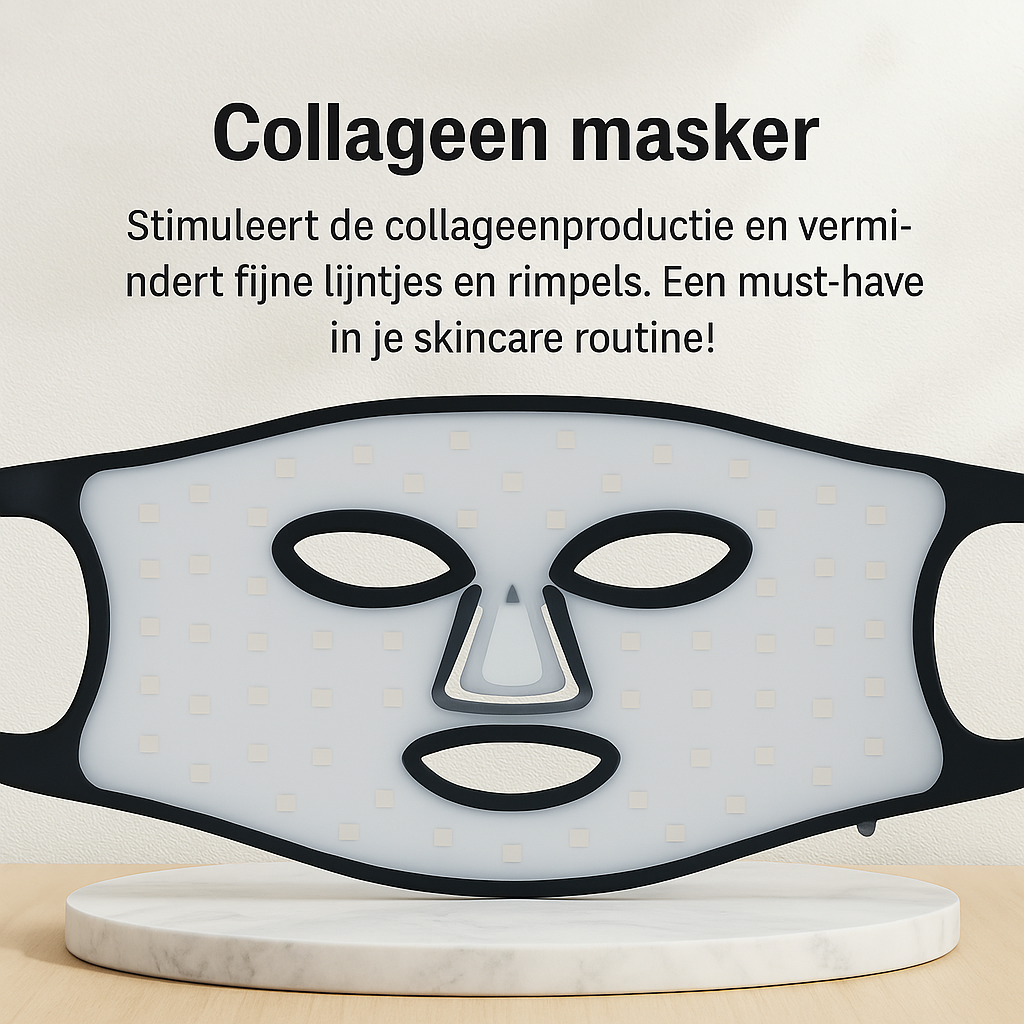 LED Facial Mask For Skin Glow