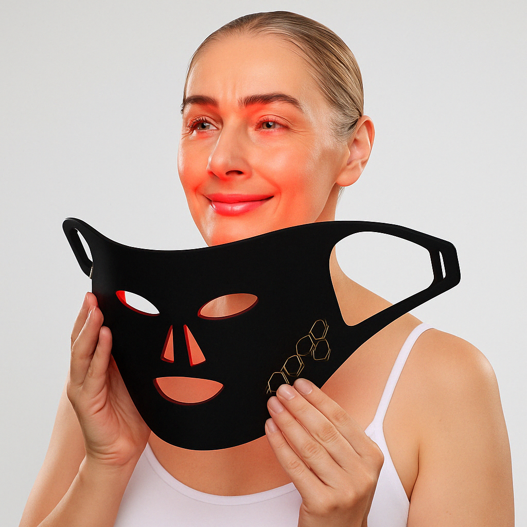 LED Facial Mask For Skin Glow