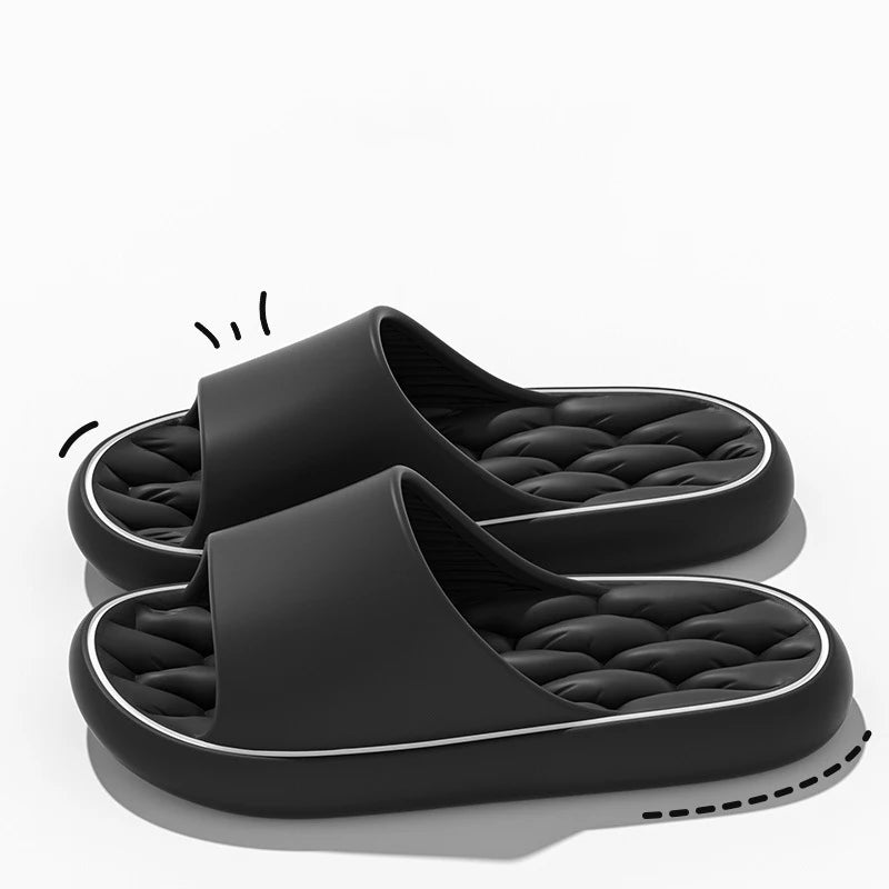 Super light soft slippers elastic EVA Flip-Flops