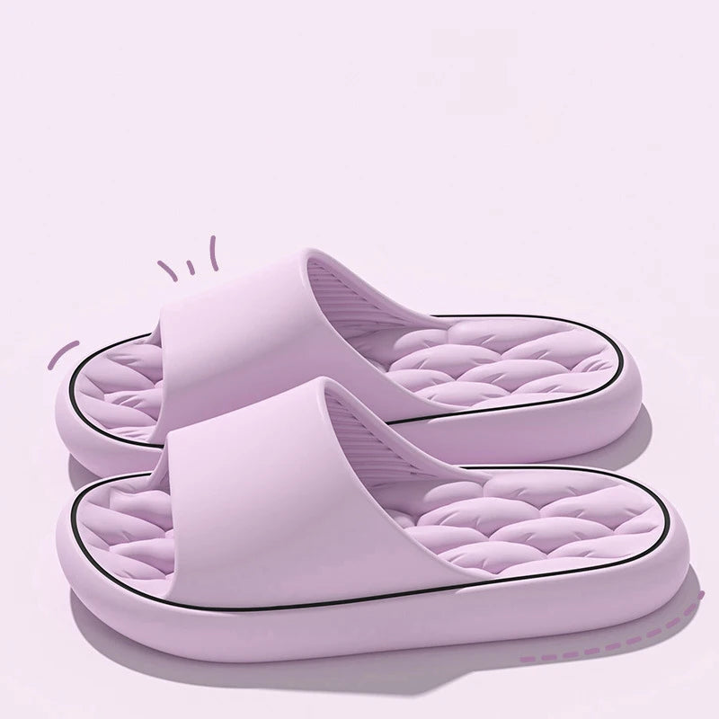 Super light soft slippers elastic EVA Flip-Flops