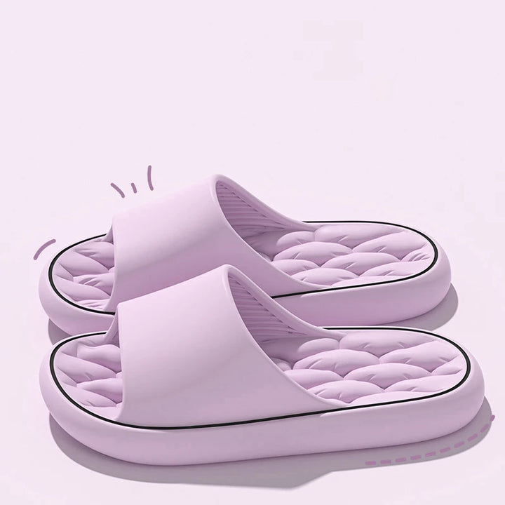 Super light soft slippers elastic EVA Flip-Flops