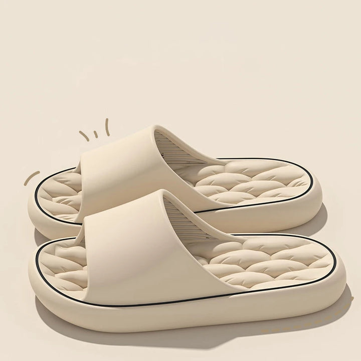 Super light soft slippers elastic EVA Flip-Flops