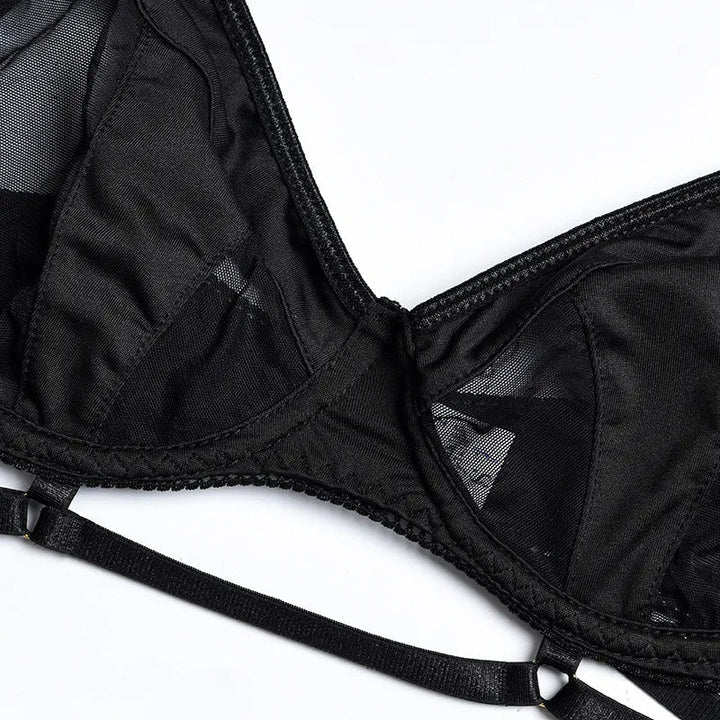Adrianna - Alluring Mesh Lingerie Set
