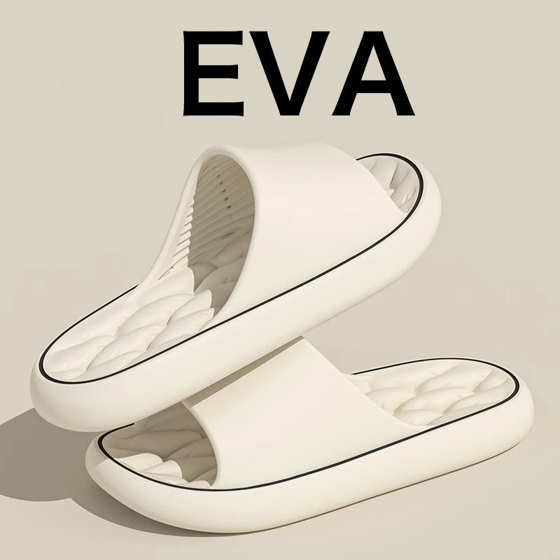 Super light soft slippers elastic EVA Flip-Flops