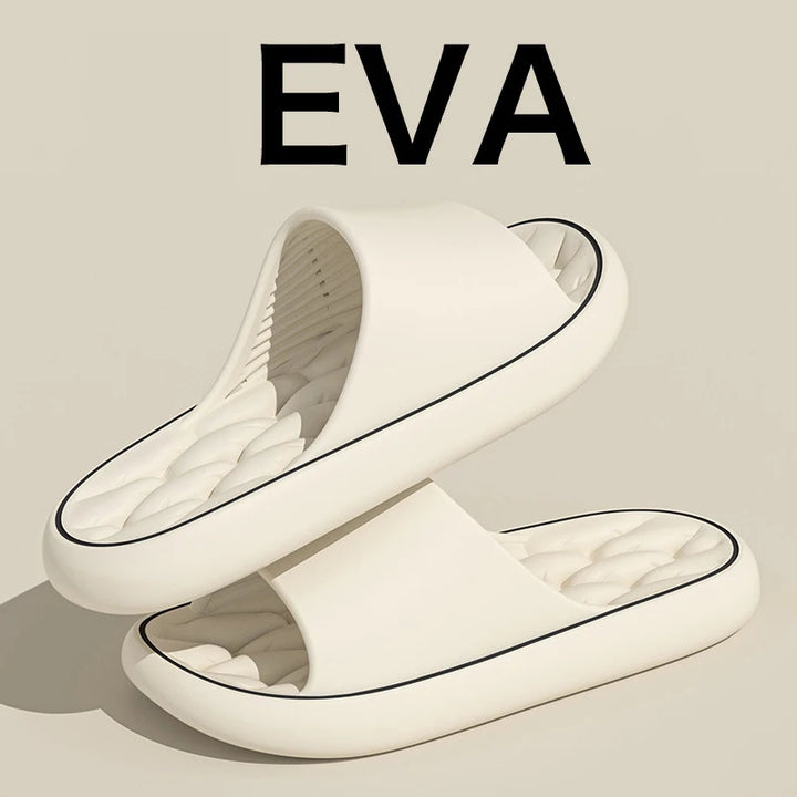 Super light soft slippers elastic EVA Flip-Flops