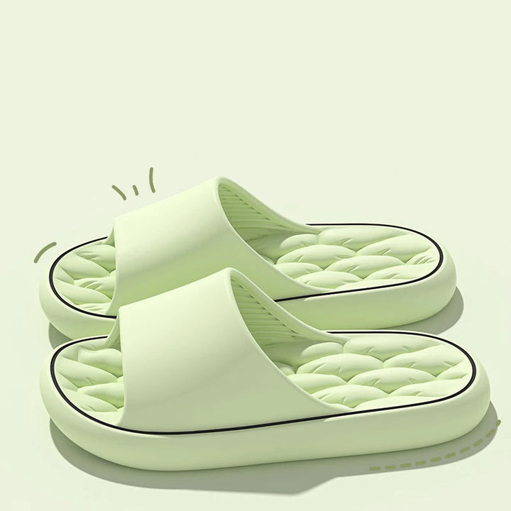Super light soft slippers elastic EVA Flip-Flops