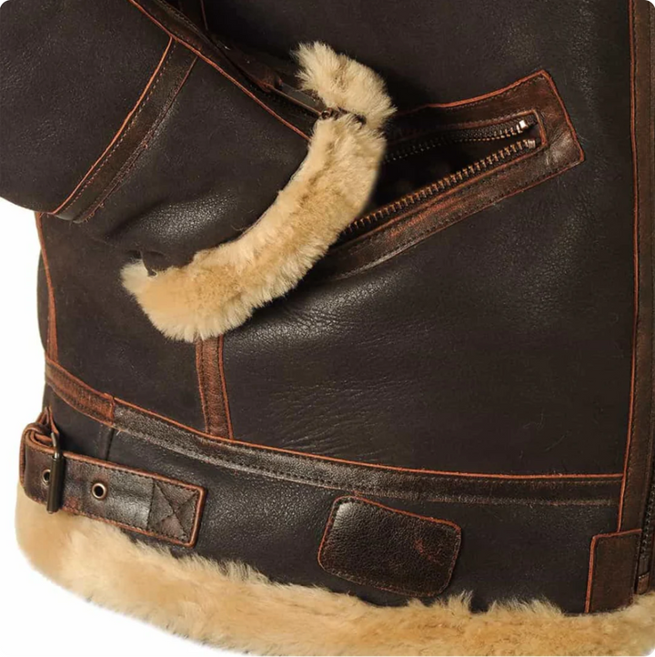 Tom| Comfortable Leather Jacket