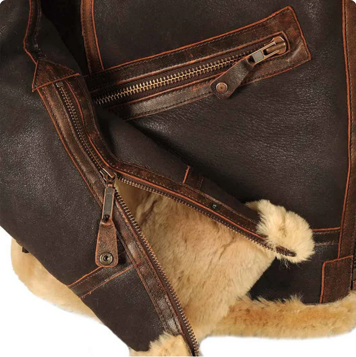 Tom| Comfortable Leather Jacket