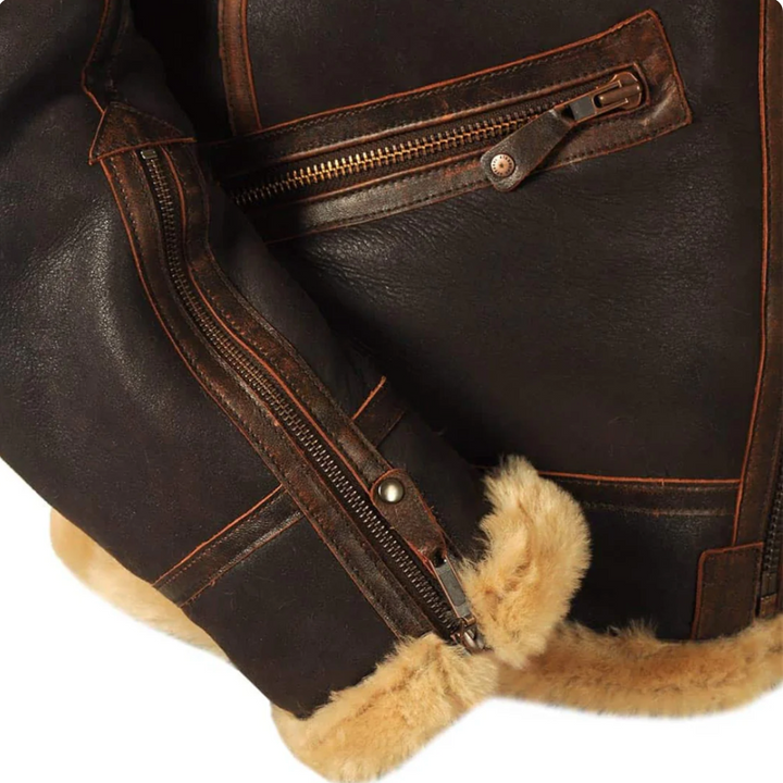 Tom| Comfortable Leather Jacket