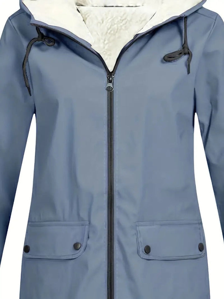 Claira - Hooded Zipper Jacket