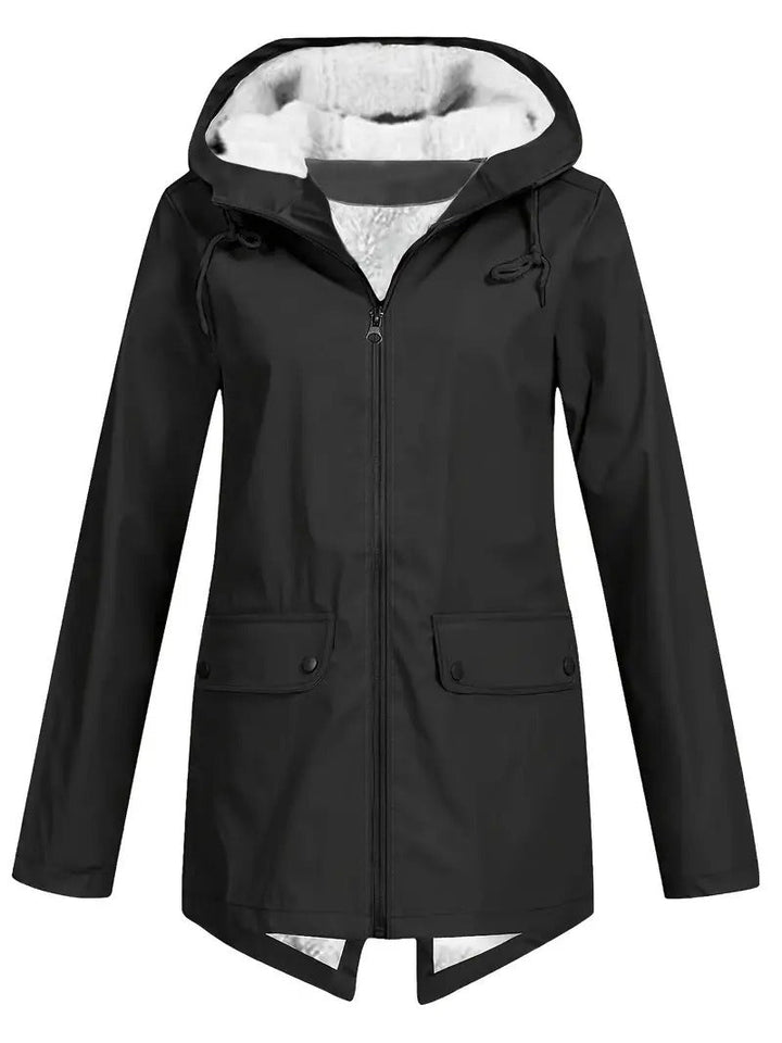 Claira - Hooded Zipper Jacket