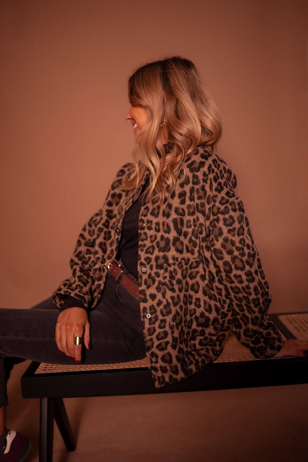 The leopard bomber jacket