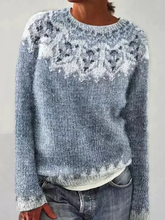 Izzel - Cozy Fair Isle Sweater